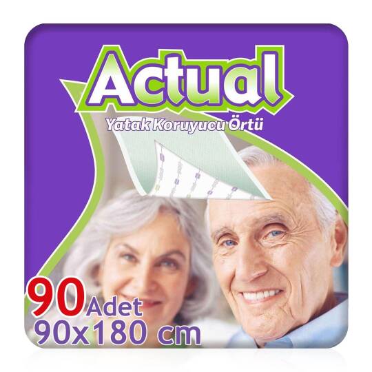 Actual Yatak Koruyucu Örtü 90×180 Cm 90 Adet