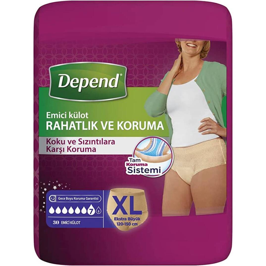 Depend Emici Külot Bayan XL 30lu - 1