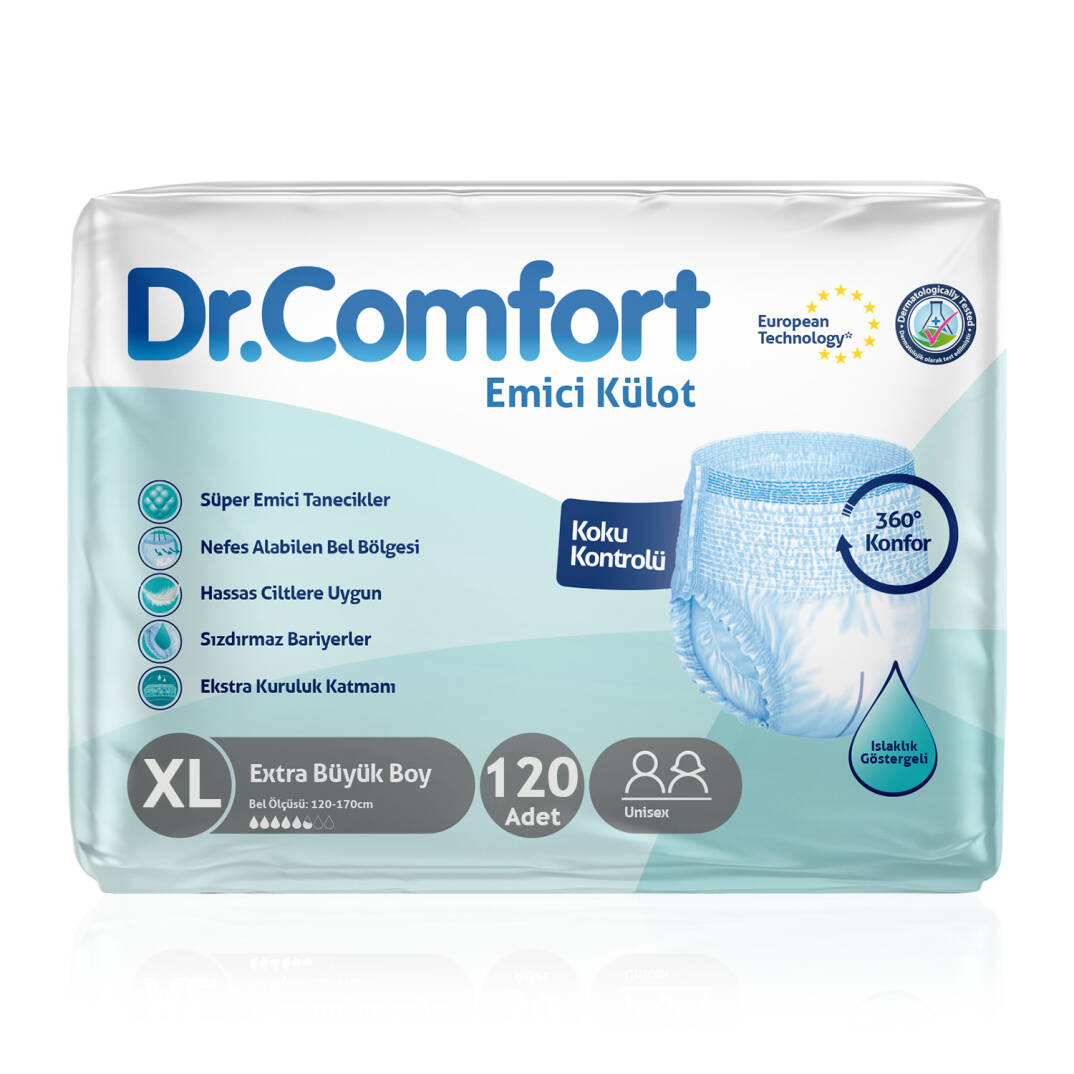 Dr. Comfort Emici Külot XL-Extra Large Beden 120 Adet - 1