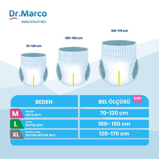 Dr. Marco Emici Külot L-Large Beden 120 Adet - 2
