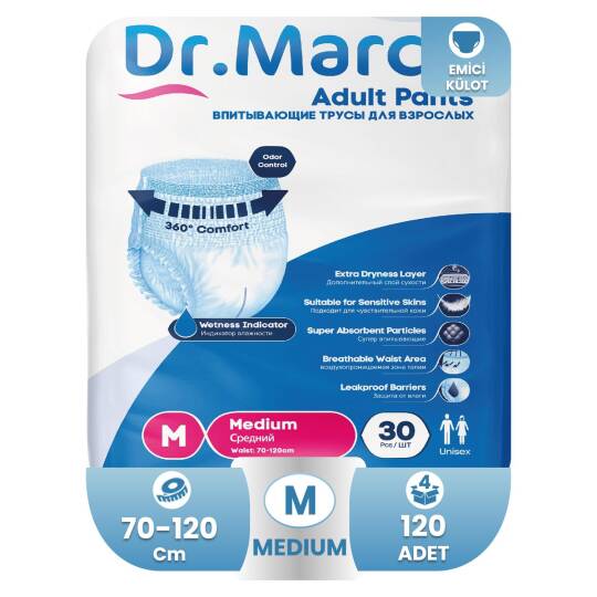Dr. Marco Emici Külot M-Medium Beden 120 Adet