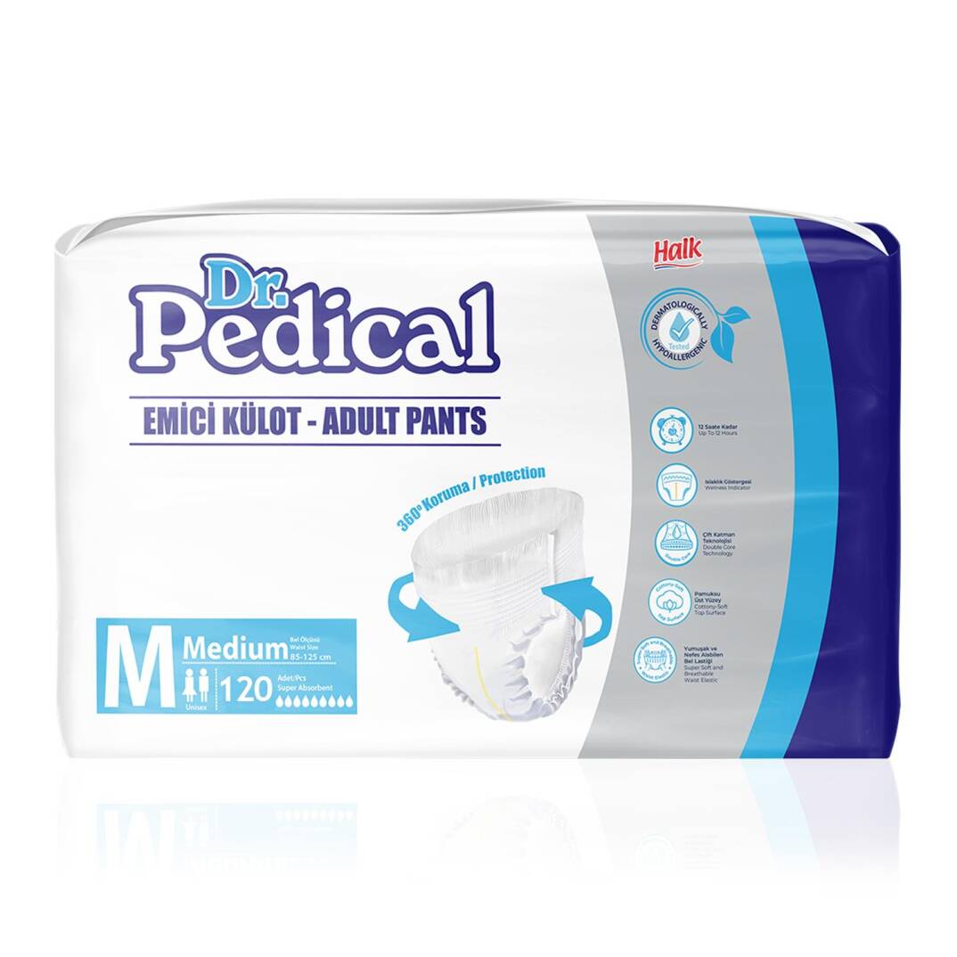 Dr. Pedical Emici Külot M-Medium Beden 120 Adet - 1