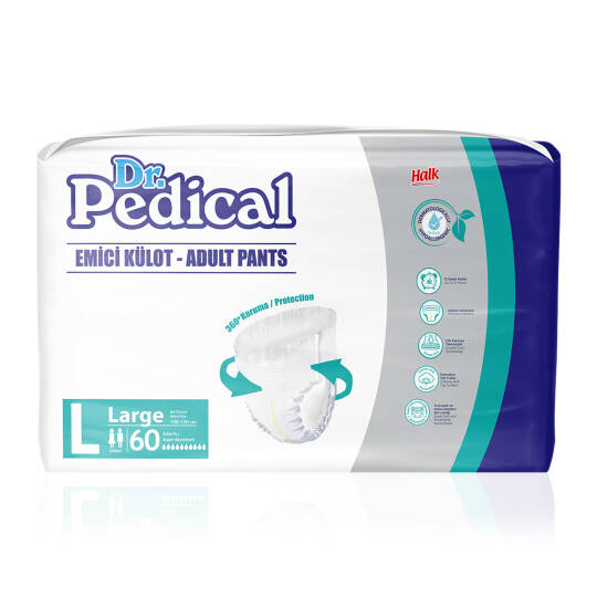 Dr. Pedical  Emici Külot L-Large Beden 60 Adet