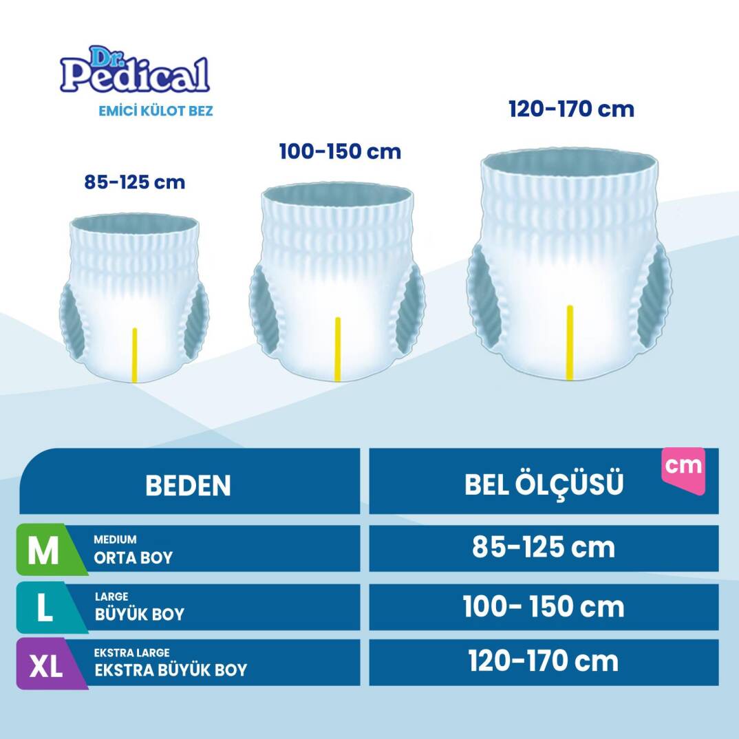 Dr. Pedical Emici Külot XL-Extra Large Beden 30 Adet - 2