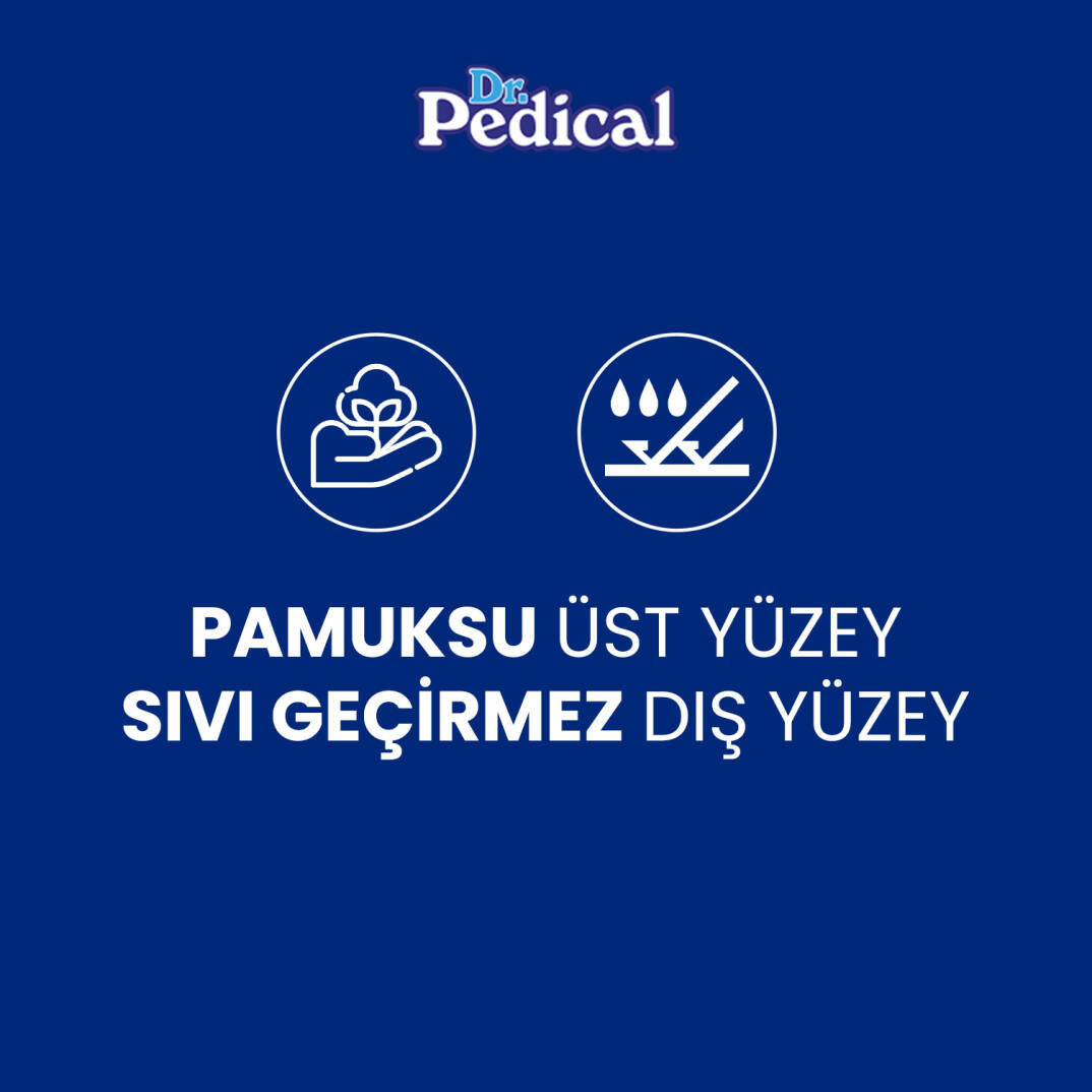 Dr. Pedical Yatak Koruyucu Örtü 60x90 Cm 30 Adet - 2