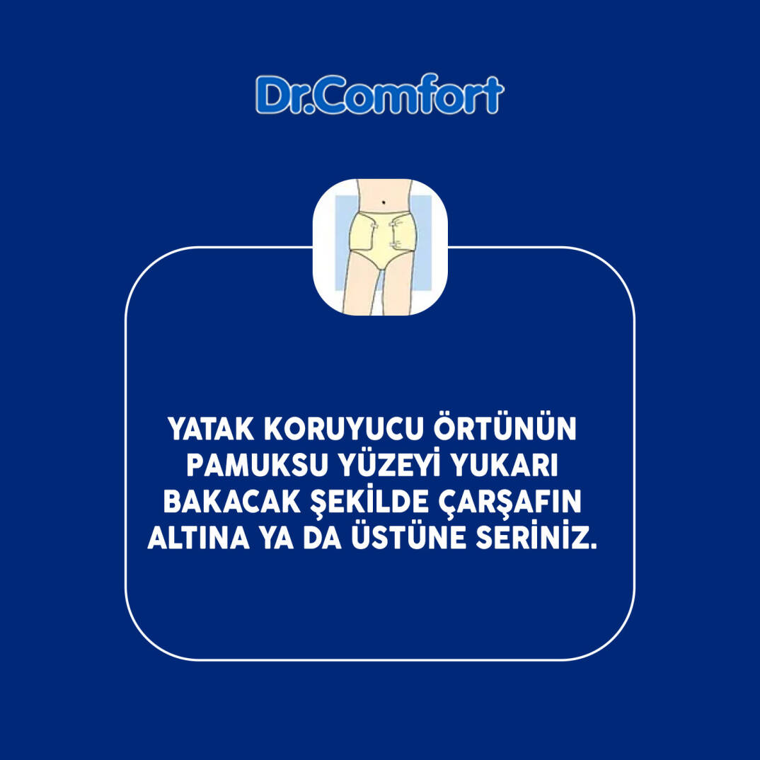 Dr.Comfort Yatak Koruyucu Örtü 60x90 Cm 30 Adet - 2