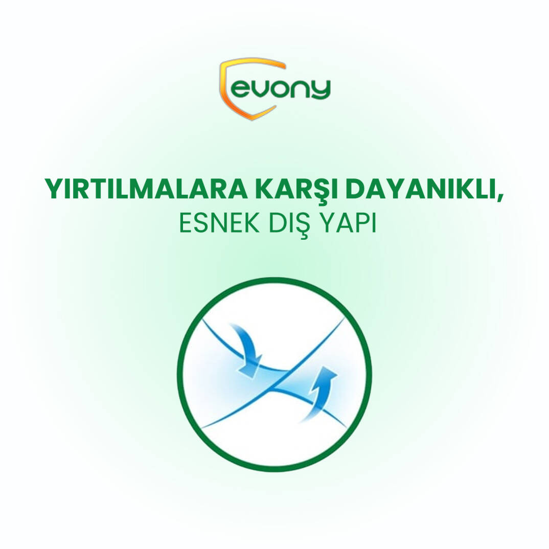Evony Yatak Koruyucu Örtü 60x90 Cm 120 Adet - 2