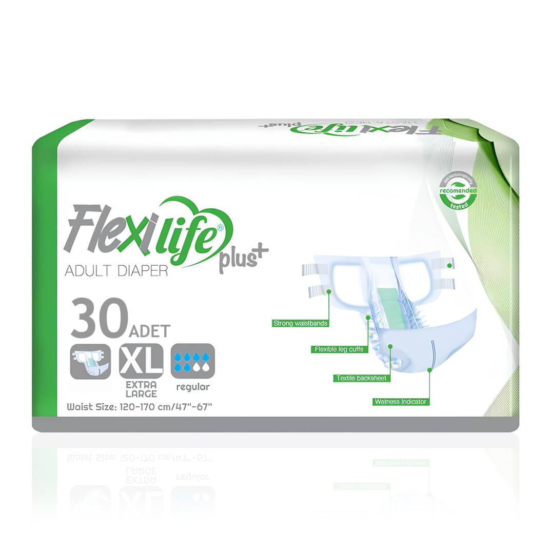 Flexi Life Belbantlı Hasta Bezi XL-Extra Large Beden 30 Adet - 1