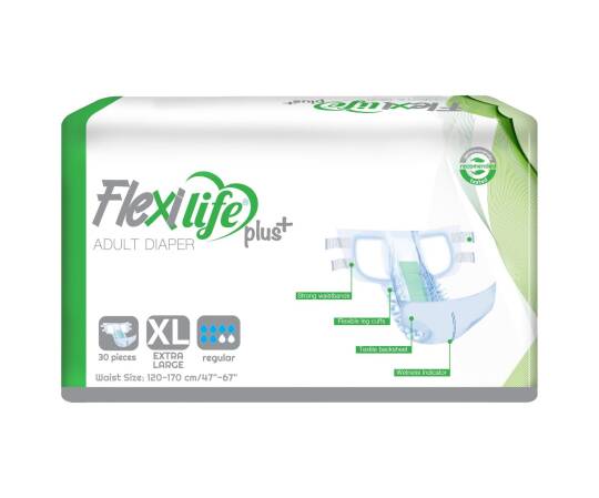 Flexi Life Belbantlı Hasta Bezi XL-Extra Large Beden 30 Adet