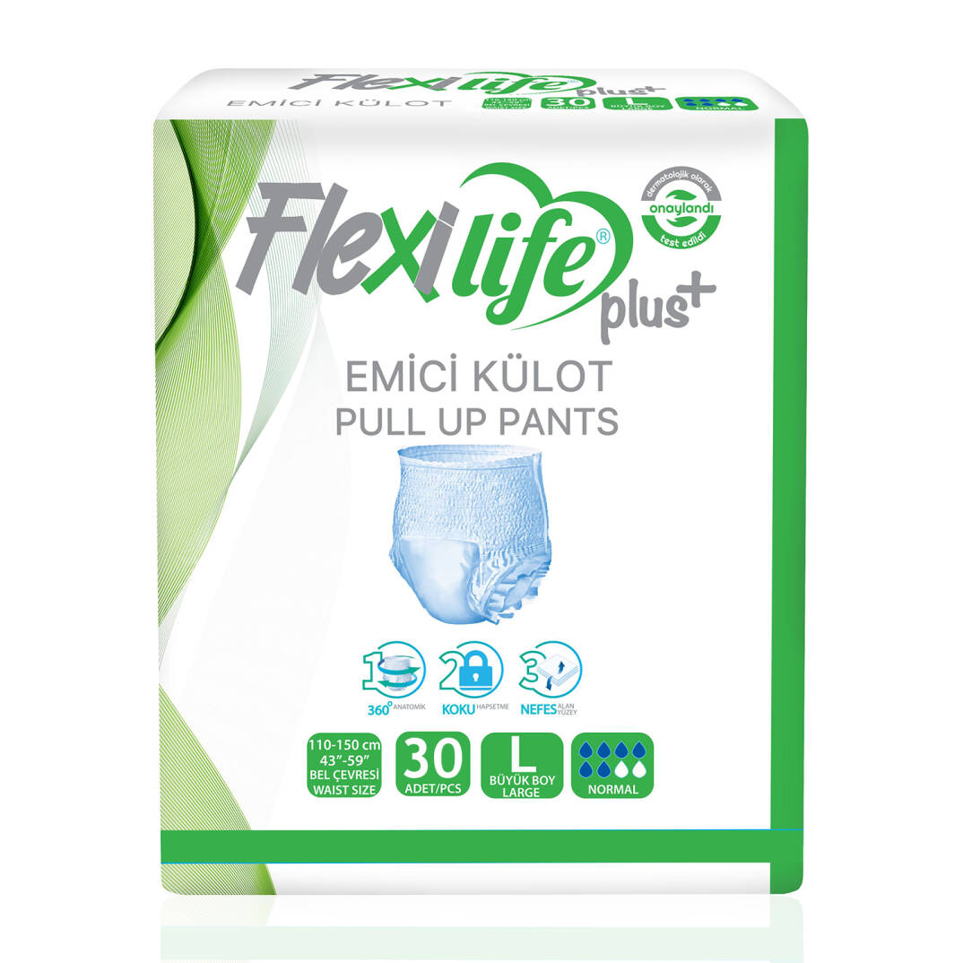 Flexi Life Emici Külot L-Large Beden 30 Adet - 1