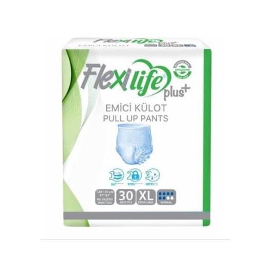 Flexi Life Emici Külot XL-Extra Large Beden 30 Adet