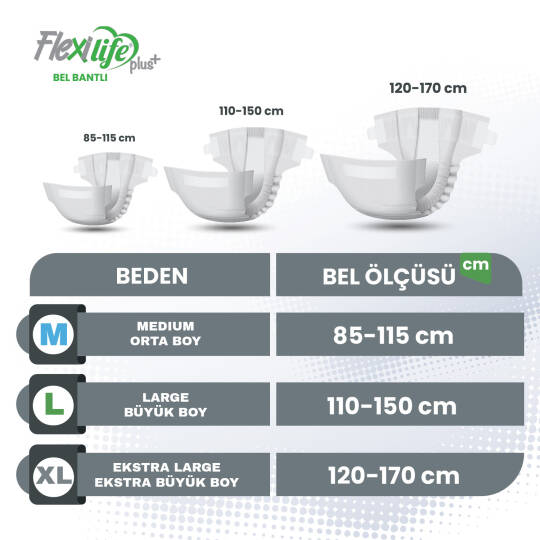 Flexi Life Emici Külot XL-Extra Large Beden 60 Adet - 2