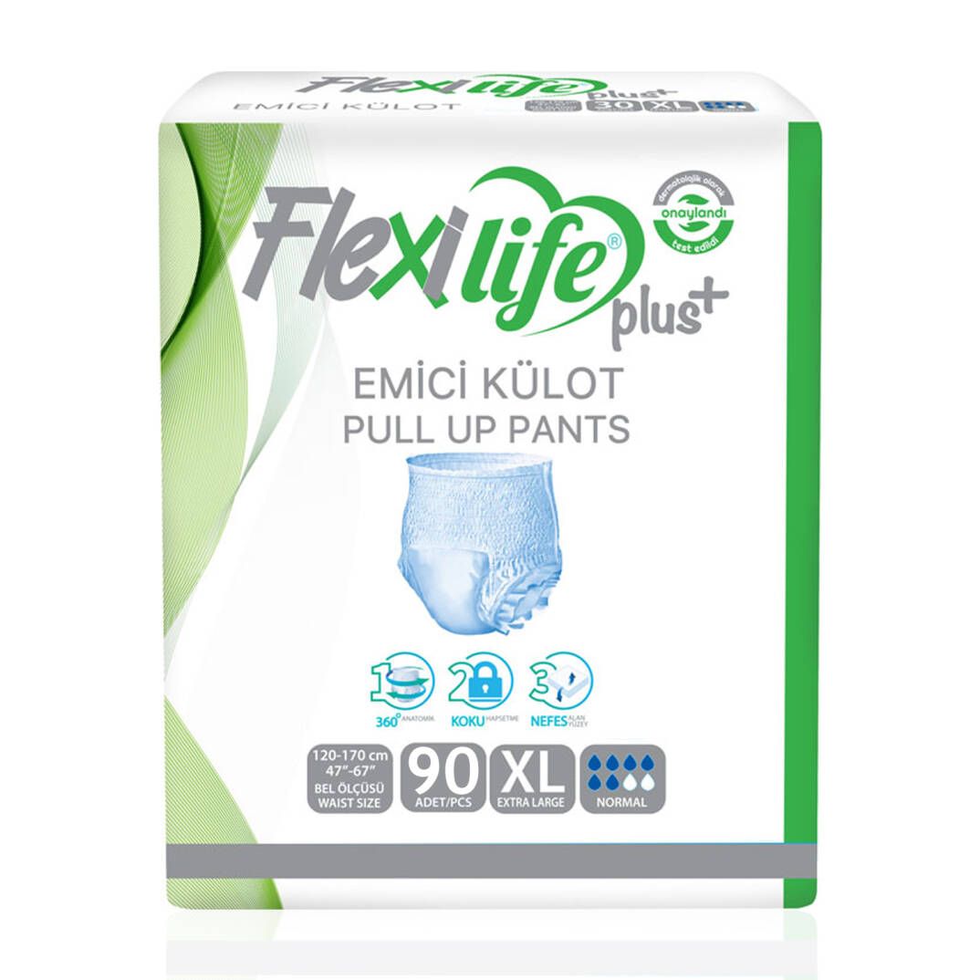 Flexi Life Emici Külot XL-Extra Large Beden 90 Adet - 1