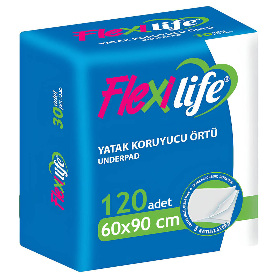 Flexi Lİfe Yatak Koruyucu Örtü 60x90 Cm 120 Adet - 1