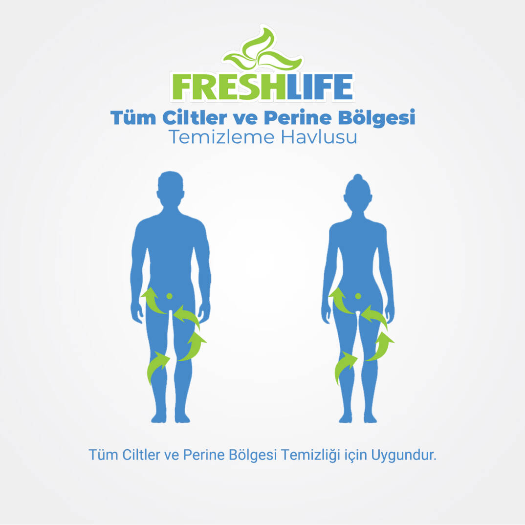 Freshlife Vücut Temizleme Havlusu 150 Adet - 3