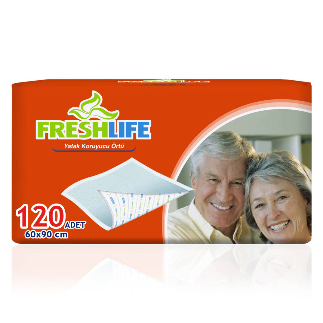 Freshlife Yatak Koruyucu Örtü 60x90 Cm 120 Adet - 1