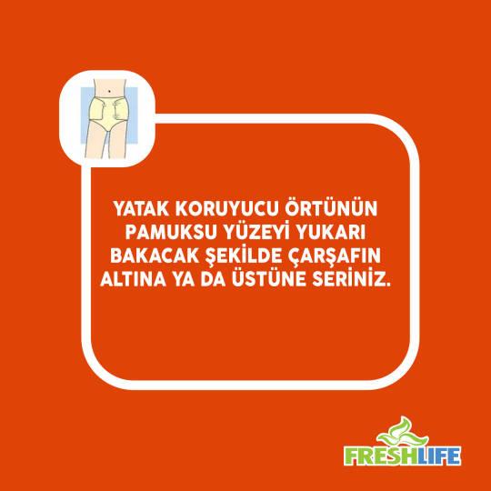 Freshlife Yatak Koruyucu Örtü 60x90 Cm 30 Adet - 2