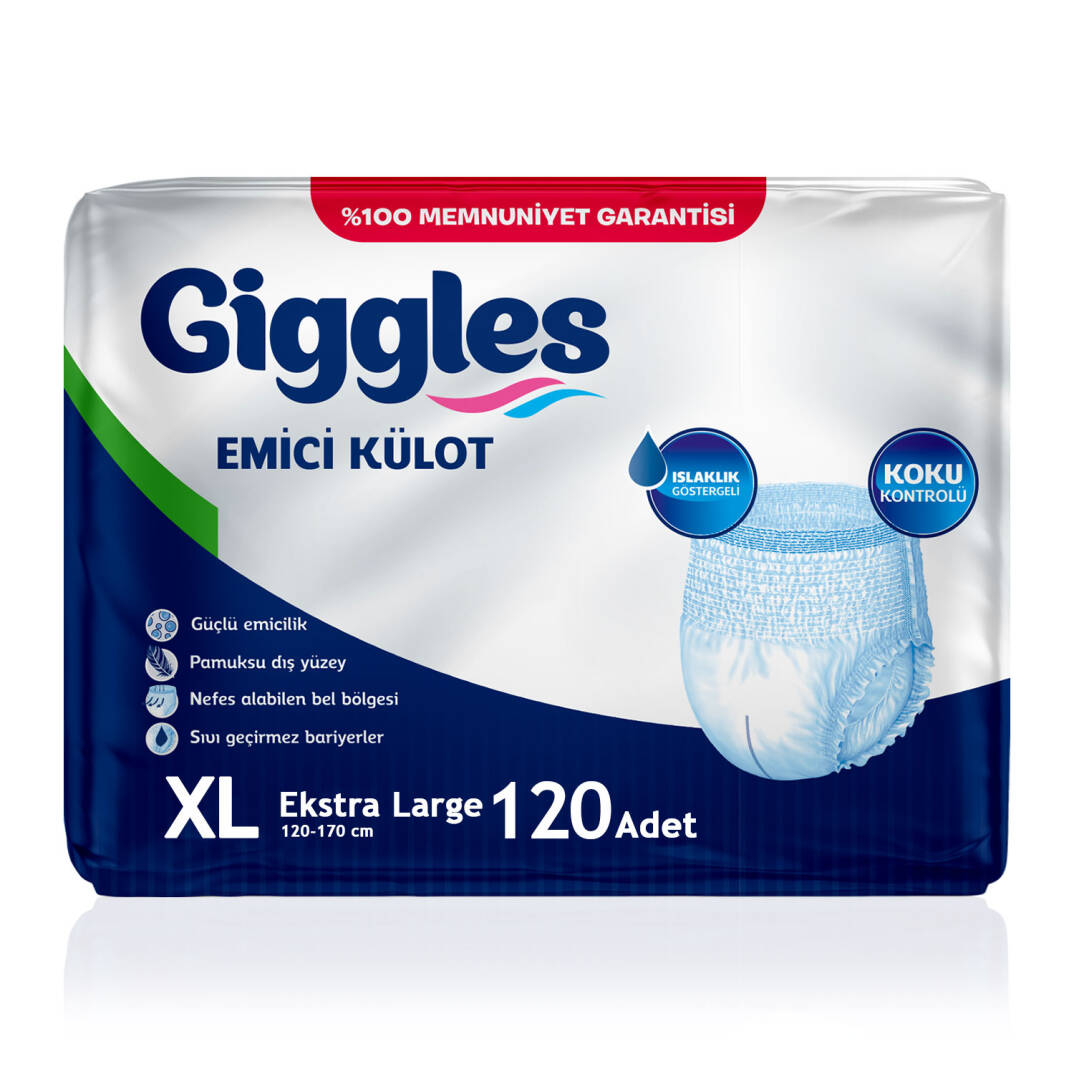 Giggles Emici Külot XL-Extra Large Beden 120 Adet - 1