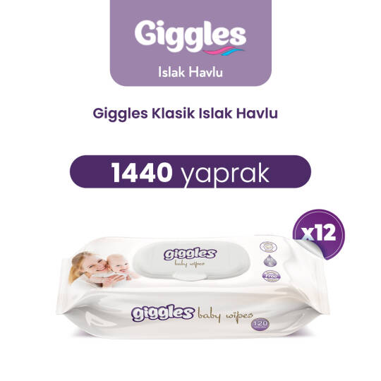 Giggles Islak Havlu Klasik 1440 Adet