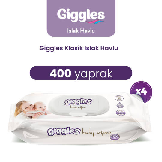 Giggles Islak Havlu Klasik 400 Adet