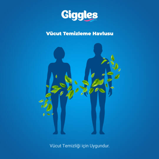 Giggles Perine ve Vücut Temizleme Havlusu 600 Adet - 3