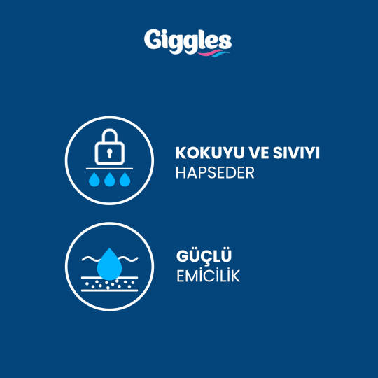 Giggles Yatak Koruyucu Örtü 60x90 Cm 60 Adet - 3