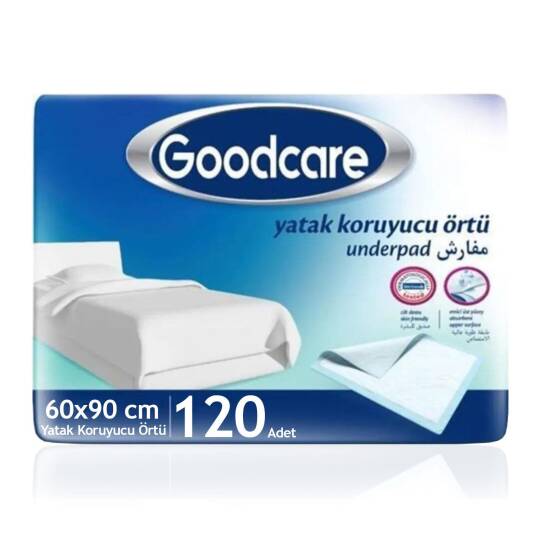 Goodcare Yatak Koruyucu Örtü 60x90 Cm 120 Adet