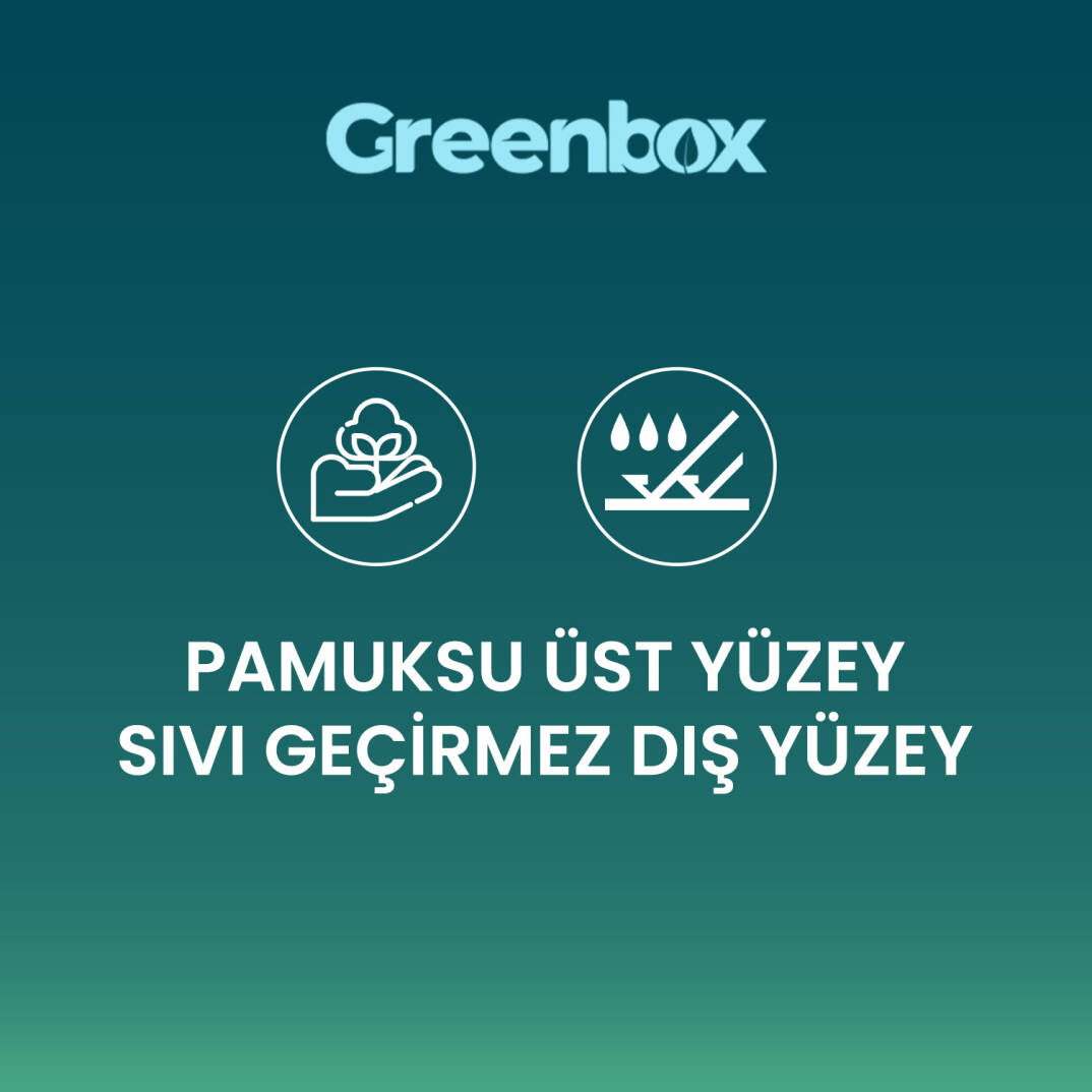 Greenbox Yatak Koruyucu Örtü  60x90 Cm 60 Adet - 3