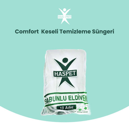 Haspet Keseli Temizleme Süngeri - 1 Adet