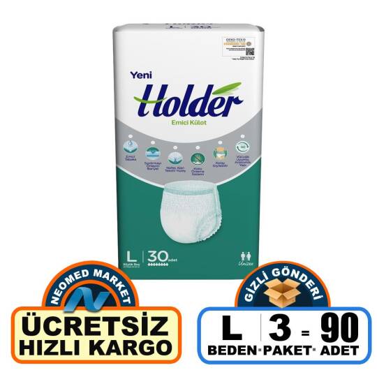 Holder Emici Külot L-Large Beden 90 Adet
