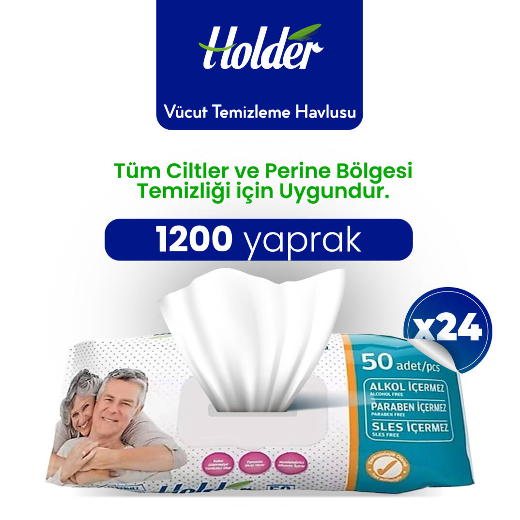 Holder Vücut Temizleme Havlusu 1200 Adet - 1