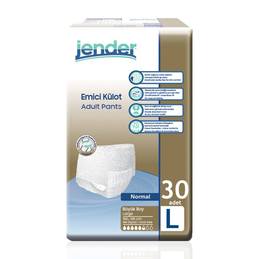 Jender Emici Külot XL-Extra Large Beden 30 Adet - 1