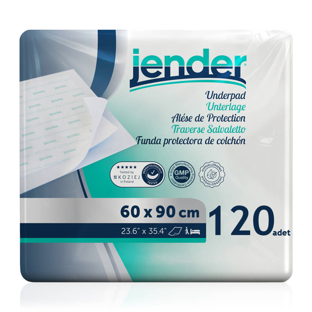 Jender Yatak Koruyucu Örtü 60×90 Cm 120 Adet - 1