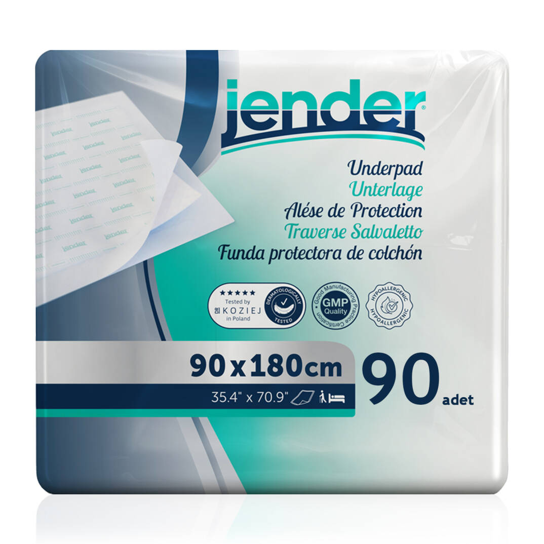 Jender Yatak Koruyucu Örtü 90×180 Cm 90 Adet - 1