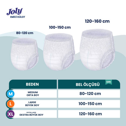 Joly Emici Külot L-Large Beden 30 Adet - 2