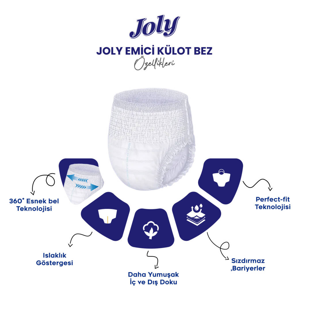 Joly Emici Külot L-Large Beden 90 Adet - 3