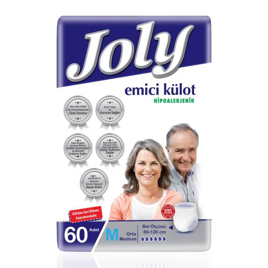 Joly Emici Külot M-Medium Beden 60 Adet