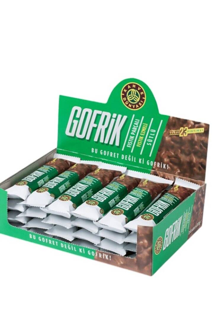 Kahve Dünyası Gofrik Sütlü 33 Gr 24 Adet - 1