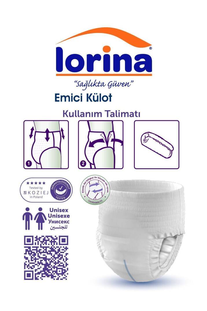Lorina Emici Külot M-Medium Beden 30 Adet - 2