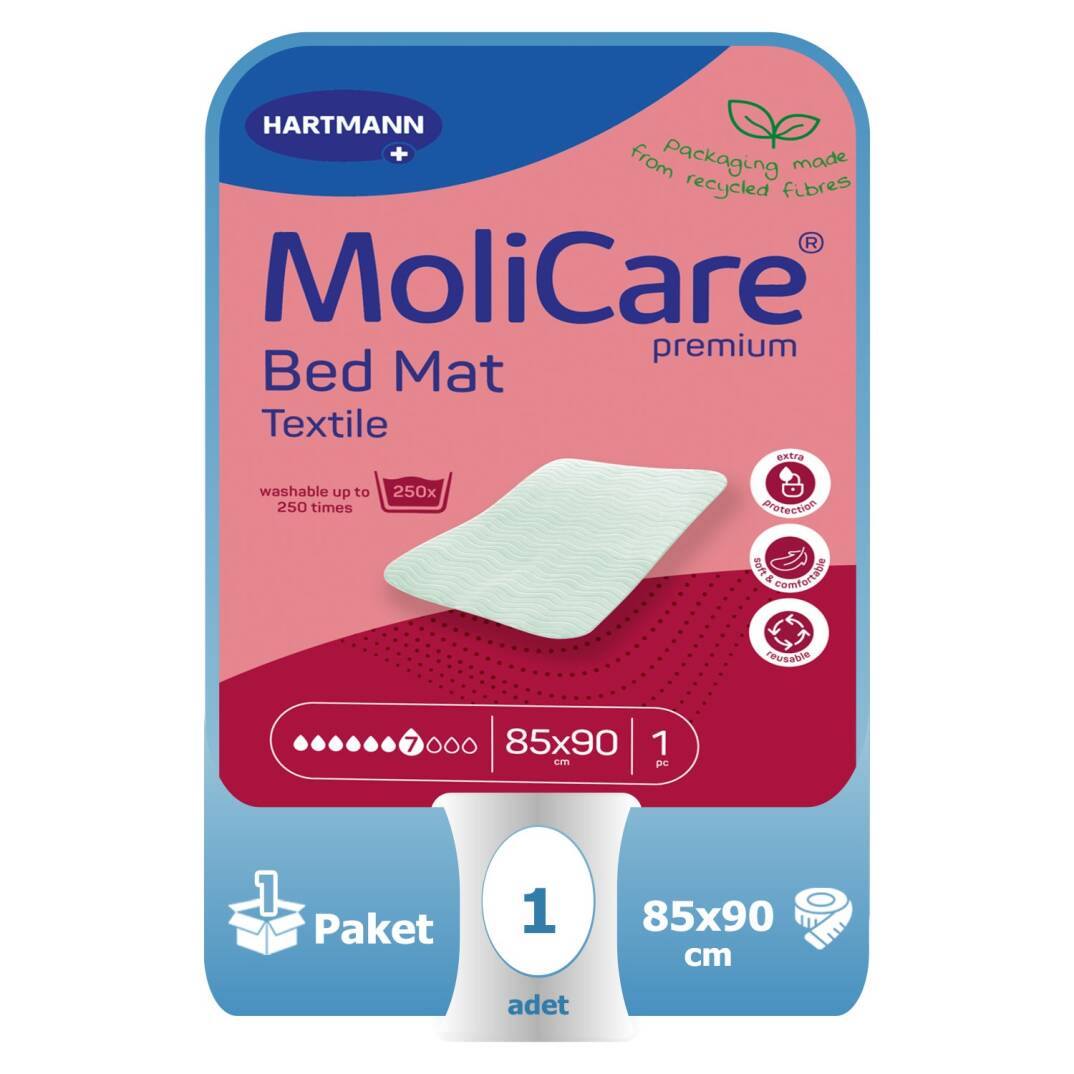 Molicare Bed Mat Yıkanabilir Yatak Koruyucu 85x90 Cm 1 Adet - 1