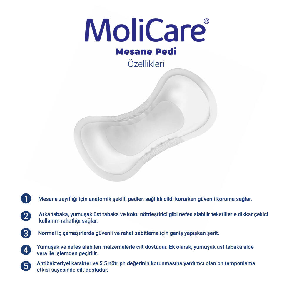 Molicare Pad 3 Damla Mesane Pedi 180 Adet - 2
