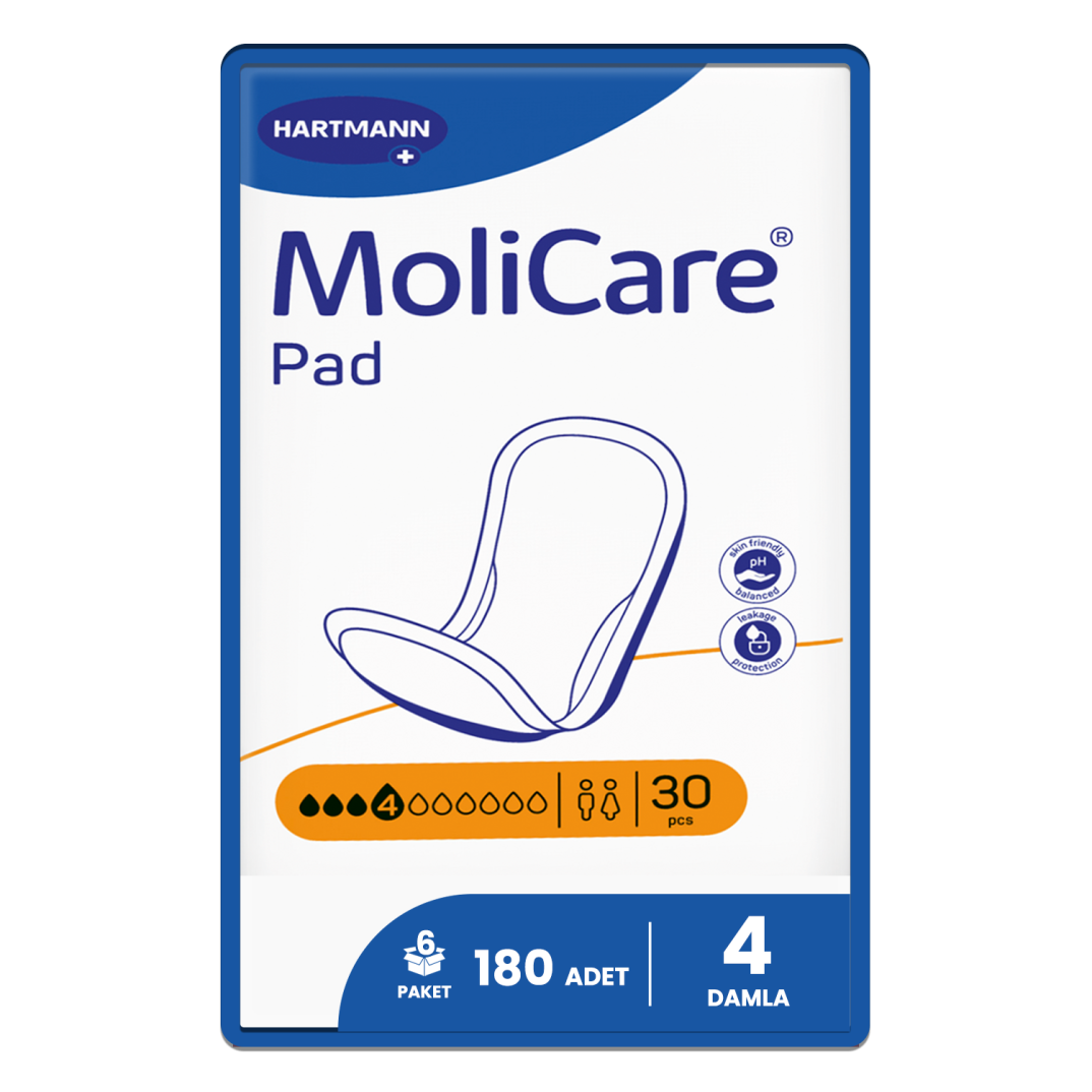 Molicare Pad 4 Damla Mesane Pedi 180 Adet - 1