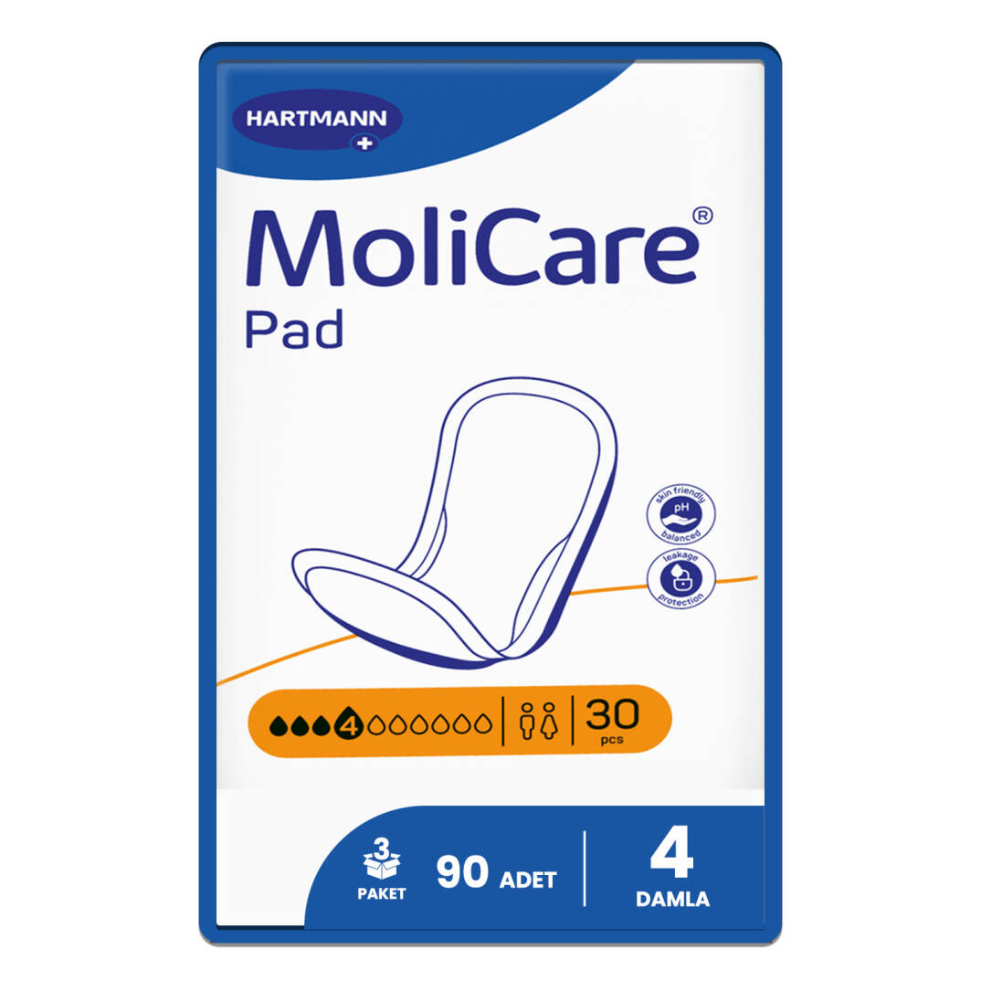 Molicare Pad 4 Damla Mesane Pedi 90 Adet - 1