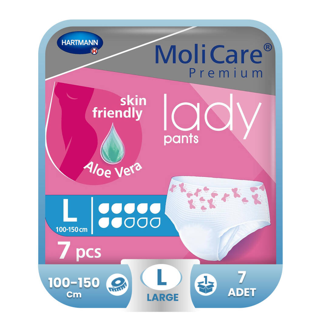 Molicare Premium Lady Emici Külot L-Large Beden 7 Adet (7 Damla) - 1