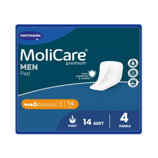 Molicare Premium Men 4 Damla Mesane Pedi 14 Adet