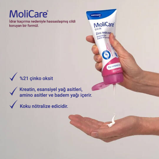 Molicare Skin Koruyucu Çinkolu Krem 200 ml - 4 Adet - 2