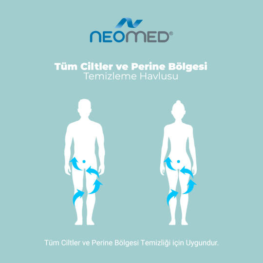 Neomed Perine Vücut Temizleme Havlusu 3 Paket 150 Adet - 3