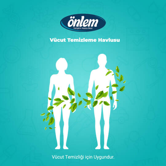 Önlem Vücut Temizleme Havlusu 600 Adet - 3