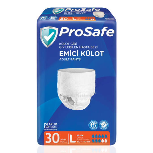 Prosafe Emici Külot L-Large Beden 30 Adet