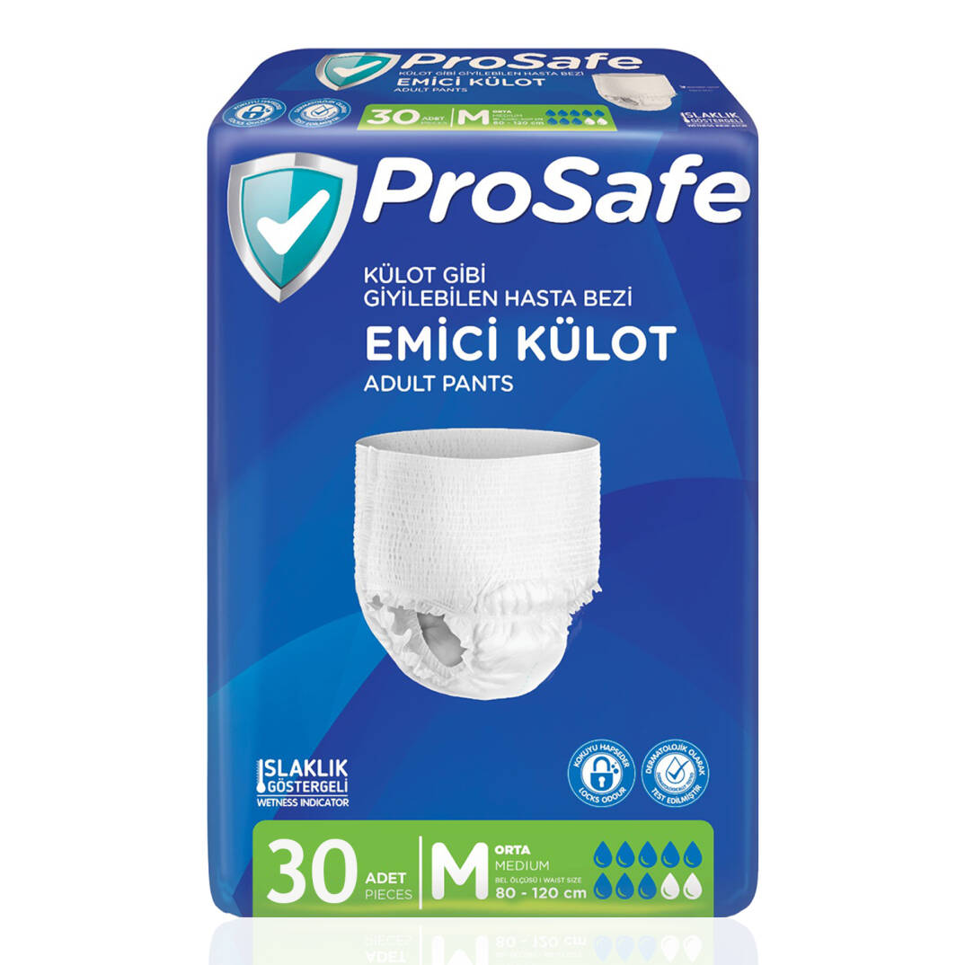 Prosafe Emici Külot M-Medium Beden 30 Adet - 1